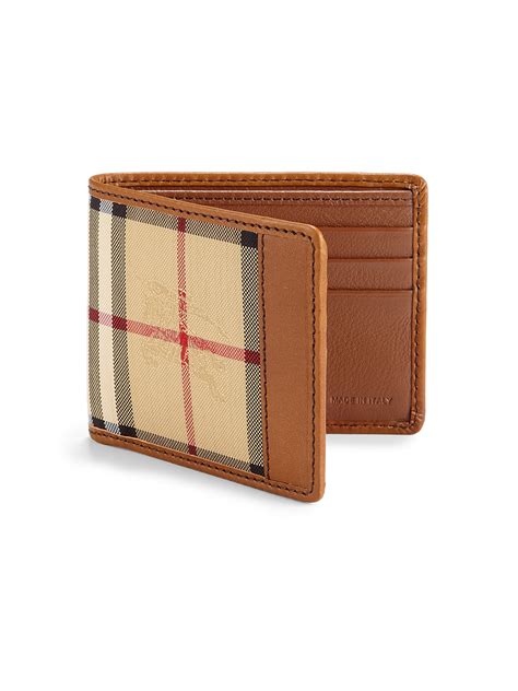 burberry check hipfold wallet brown neiman|Burberry Check Hipfold Wallet, Brown .